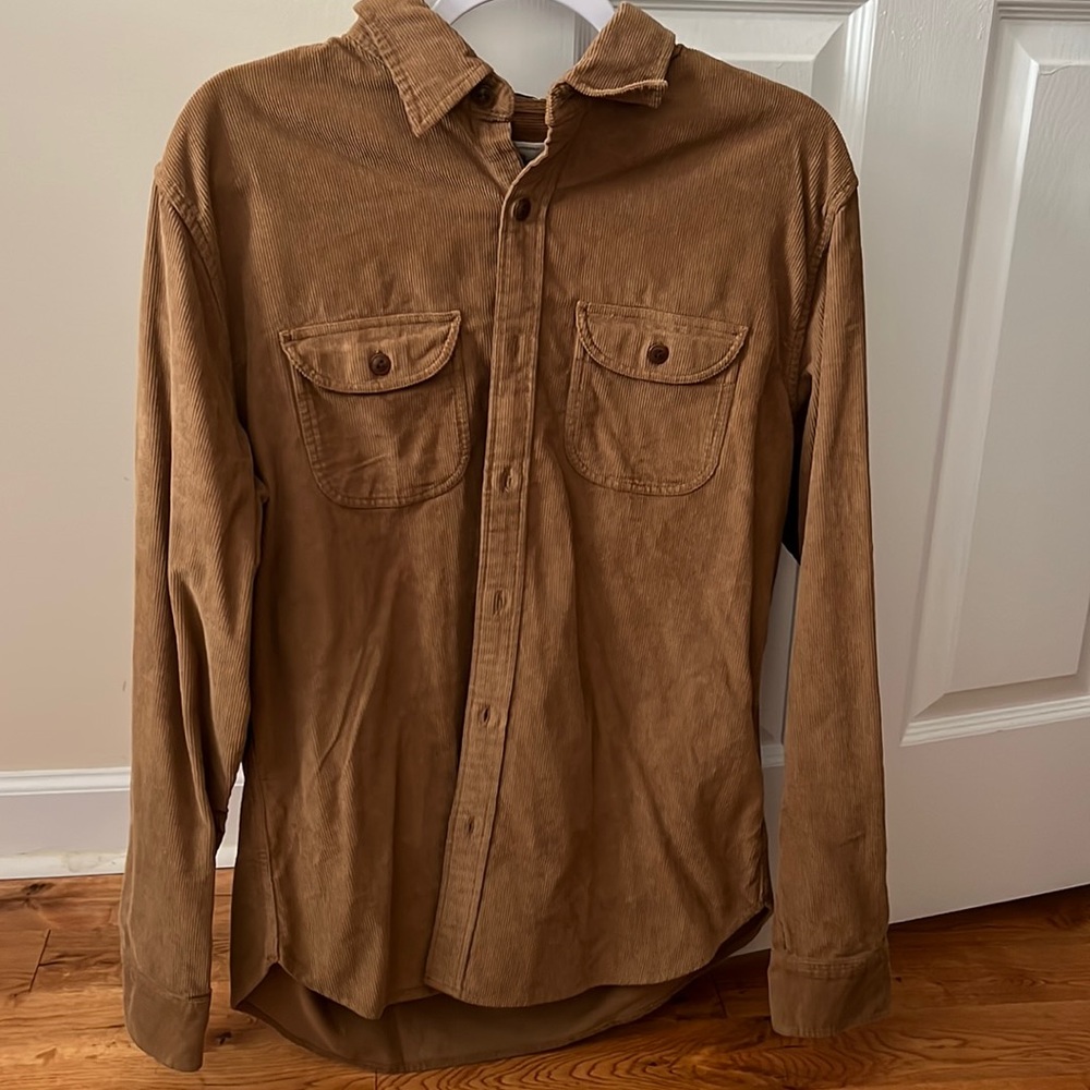j crew corduroy shirt